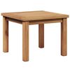 vidaXL Kaffebord Brun 45 x 45 x 36 cm Massivt Teaktre
