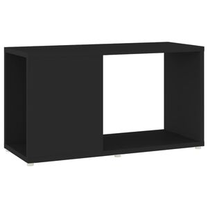 vidaXL TV-benk svart 60x24x32 cm konstruert tre