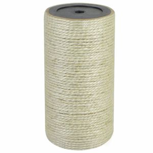 vidaXL Klorestativ til katt 8x15 cm 8 mm beige