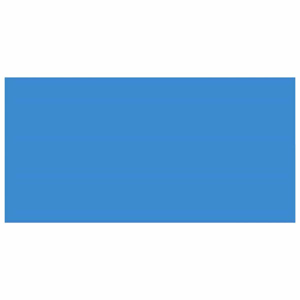 Rektangulær Bassengduk 732 x 366 cm PE Blå