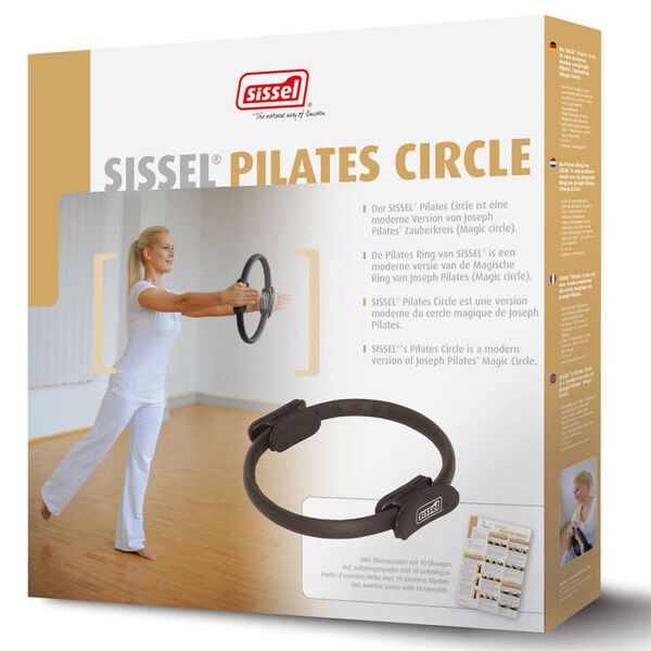 Sissel Pilates-ring 38 cm svart SIS-310.020