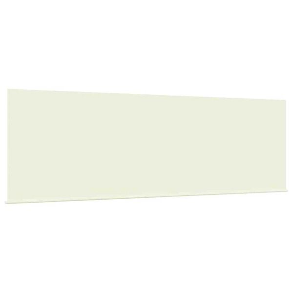 vidaXL Innvendbar Markise Krem 400 x 200 cm Polyester og aluminium