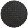 vidaXL Tebord svart 45 cm polyrotting