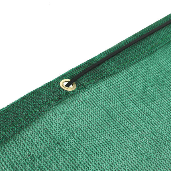 vidaXL Tilhengernett grønn 3x5 m HDPE