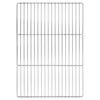 vidaXL Grillrist 50 x 35 cm Rustfritt st&aring;l S&oslash;lv