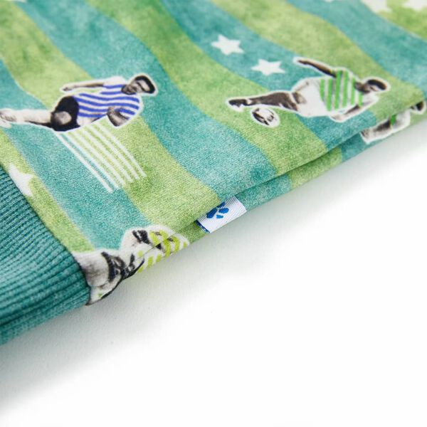 Barnegenser lysegr&oslash;nn melert 116