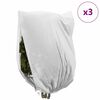 vidaXL Frostbeskyttelse Plantefleece Dekker 3 pcs Hvit 3,5 x 2,5 m