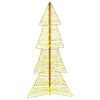 vidaXL Juletre med 100 LED Varmhvit 120 cm PET