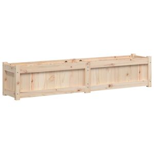 vidaXL Hageplantekasse 150x31x31 cm heltre furu
