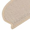 vidaXL Selvklebende trappematter sisal 30 stk 65x21x4 cm berber