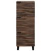 vidaXL Highboard Brun 40 x 33 x 110 cm heltre mango