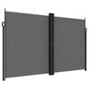 vidaXL Uttrekkbar sidemarkise 200x1000 cm antrasitt