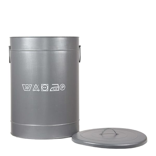 LABEL51 Skittent&oslash;yskurv 40x40x58 cm L antikk gr&aring;