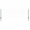 vidaXL Gjerde med stolpe Gr&oslash;nn