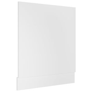 vidaXL Oppvaskmaskinspanel "Lyon" hvit 59,5x3x67 cm konstruert tre