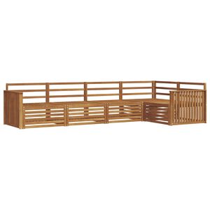 vidaXL Utend&oslash;rs sofa-sett 5 pcs Naturlig
