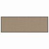 vidaXL D&oslash;rmatte Beige og svart 60 x 180 cm 100% Polyamid