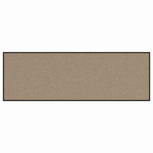 vidaXL D&oslash;rmatte Beige og svart 60 x 180 cm 100% Polyamid