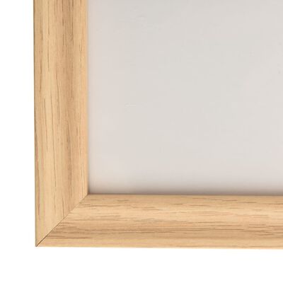 vidaXL Fotorammekollasje 3 stk for vegg- eller bord 59,4x84 cm lys eik