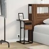 vidaXL Nattbordskap Brun Eik 41,5 x 26 x 60,5 cm Konstruert tre
