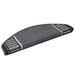 vidaXL Selvlimende trappematter 15 stk. 65 x 21 x 4 cm Non-Slip