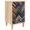 vidaXL Nattbordskap OMMEN Sonoma eik 36 x 33 x 60 cm Konstruert tre