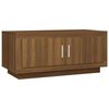 vidaXL Salongbord brun eik 102x50x45 cm konstruert tre