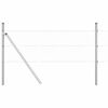 vidaXL Gjerdep&aring;le s&oslash;lv 100 x 0,8 m (36 mm nett) St&aring;l