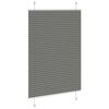 vidaXL pliss&eacute;gardin antrasitt 100x100 cm Stoff Bredde 99,4cm Polyester