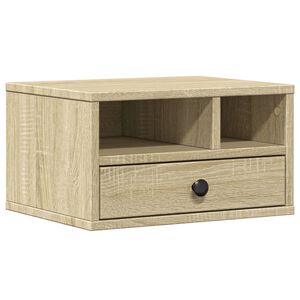vidaXL Skriverbord sonoma eik 40x32x22,5 cm konstruert tre