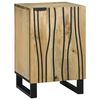 vidaXL Baderomsvaskeskap Brun 38 x 33,5 x 58 cm Konstruert tre