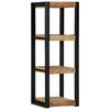 vidaXL Vegghylle 35x35x100 cm grovt heltre mangotre
