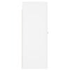 vidaXL Veggskap hvit 69,5x34x90 cm