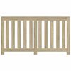 vidaXL Radiatordeksel sonoma eik 149x20x82 cm konstruert tre