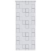 vidaXL Dusjforheng 120x240 cm kvadrat