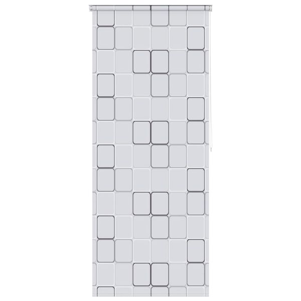 vidaXL Dusjforheng 120x240 cm kvadrat