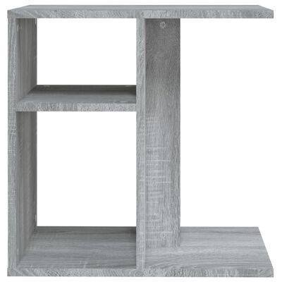 vidaXL Sidebord grå sonoma 50x30x50 cm konstruert tre