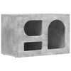 vidaXL TV-skap ELST 60 x 35 x 40 cm Betonggr&aring; Konstruert tre