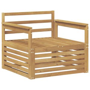 vidaXL Utesofa Solid akasietre Hvit