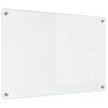 vidaXL Kj&oslash;kkenbenkplate Gjennomsiktig 90 x 60 cm herdet glass