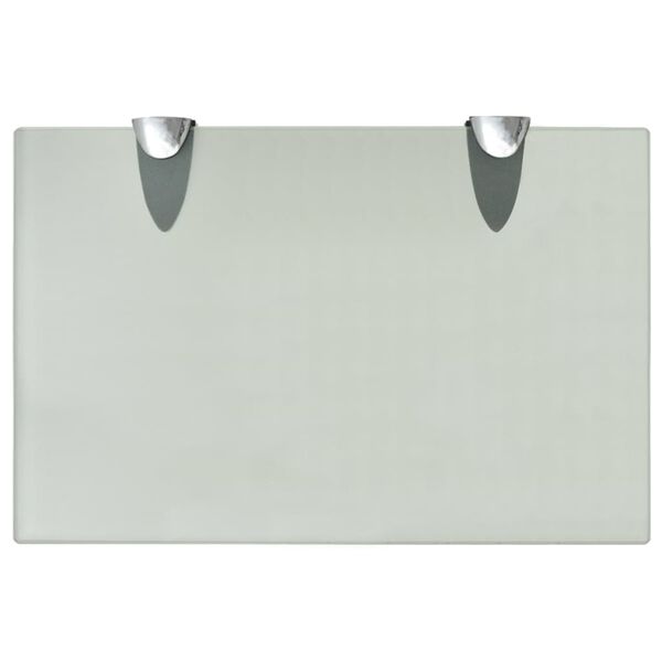 vidaXL Flytende hyller 2 stk glass 30x20 cm 8 mm