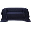 Mikro-semsket sofa overtrekk marinebl&aring; 140 x 210 cm