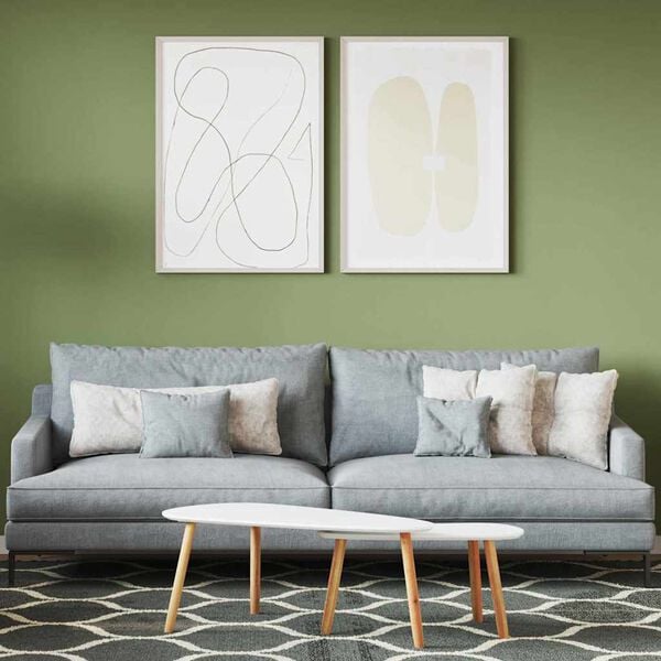 vidaXL Vaggmaling grønn 16,5 x 16,5 x 16 cm Veggdart