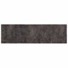 vidaXL Kj&oslash;kken teppe Svart betong 150 x 45 cm 100% Polyamid Vaskbar