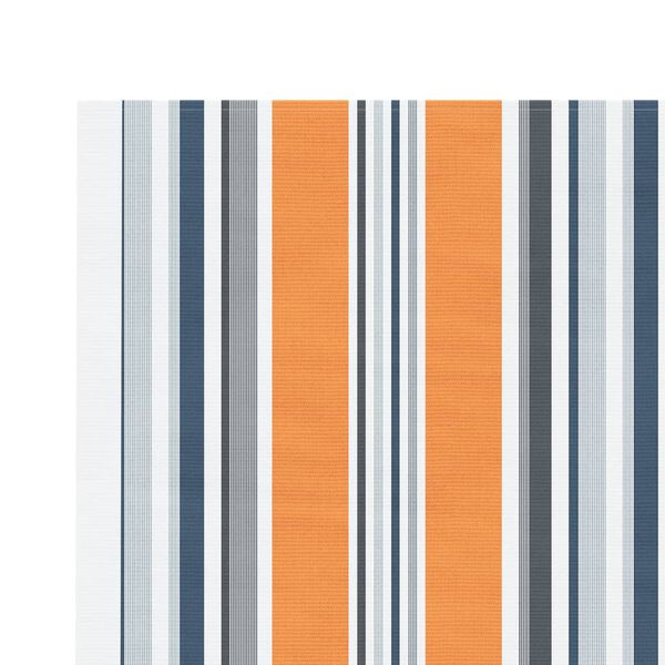 vidaXL Erstatningsduk for markise flerfarget stripe 5x3 m