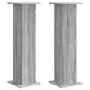 vidaXL Planteholder 2 stk. Gr&aring; sonoma 30,5 x 30 x 100,5 cm