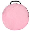 vidaXL Leketelt med 250 baller rosa 100x100x127 cm