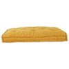 vidaXL Palle sofa pute Gul stoff
