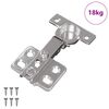 vidaXL Hingse 257 stk. Nikkel 85 x 52,5 x 9,5 mm Jern