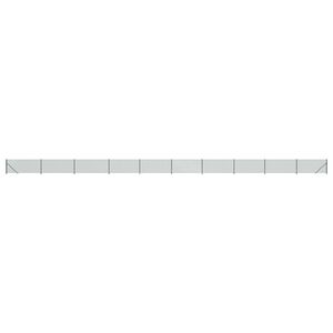 vidaXL Kjettinggjerde med flens gr&oslash;nn 0,8x25 m